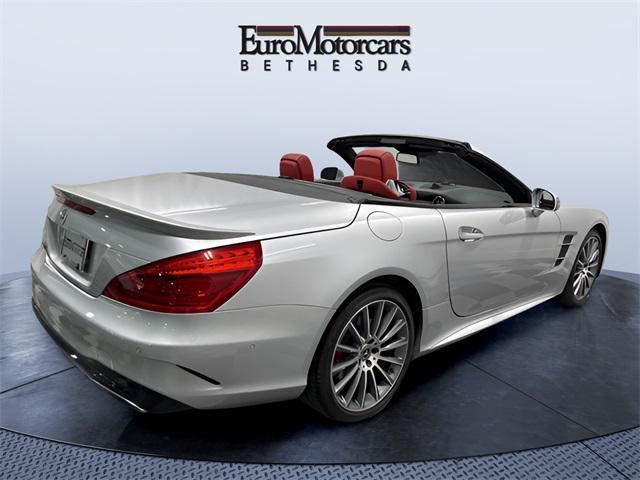 used 2018 Mercedes-Benz SL 550 car, priced at $59,881