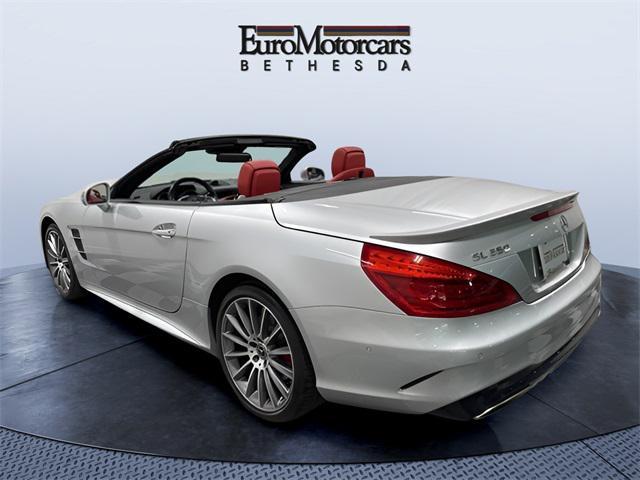 used 2018 Mercedes-Benz SL 550 car, priced at $59,881