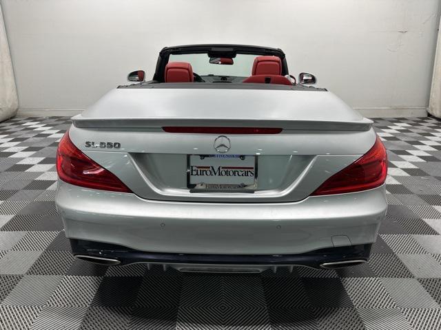 used 2018 Mercedes-Benz SL 550 car, priced at $59,881