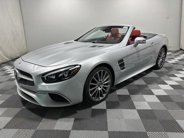 used 2018 Mercedes-Benz SL 550 car, priced at $59,881