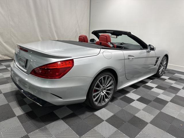 used 2018 Mercedes-Benz SL 550 car, priced at $59,881