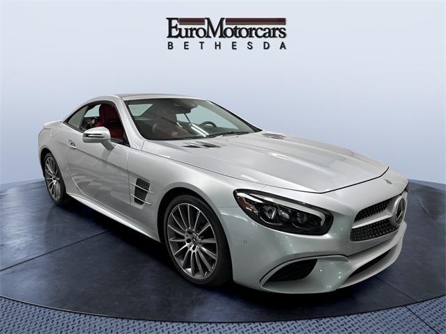 used 2018 Mercedes-Benz SL 550 car, priced at $59,881