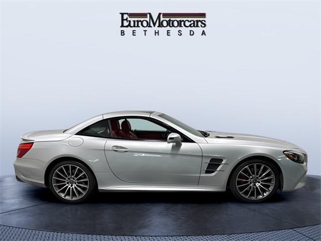 used 2018 Mercedes-Benz SL 550 car, priced at $59,881