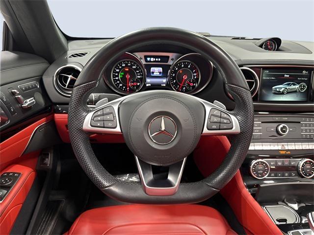 used 2018 Mercedes-Benz SL 550 car, priced at $59,881