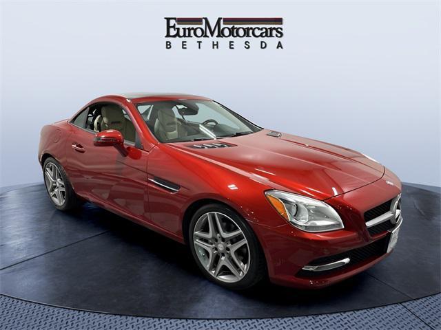 used 2015 Mercedes-Benz SLK-Class car, priced at $17,881