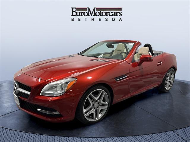 used 2015 Mercedes-Benz SLK-Class car, priced at $17,881
