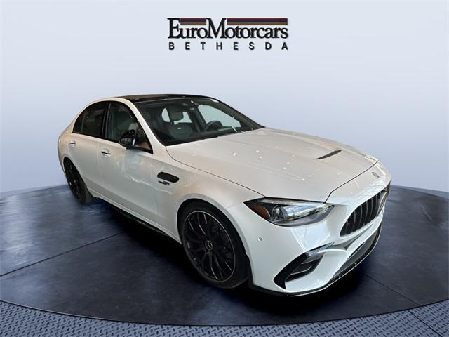 used 2024 Mercedes-Benz AMG C 63 car, priced at $79,881
