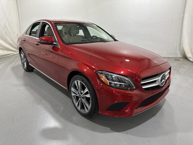 used 2021 Mercedes-Benz C-Class car, priced at $34,881