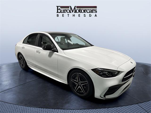 used 2022 Mercedes-Benz C-Class car, priced at $36,881