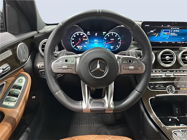 used 2019 Mercedes-Benz AMG C 43 car, priced at $33,881