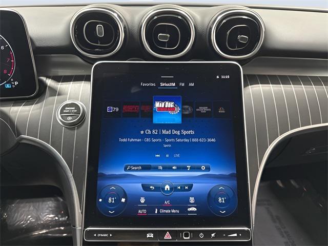 used 2022 Mercedes-Benz C-Class car, priced at $35,881