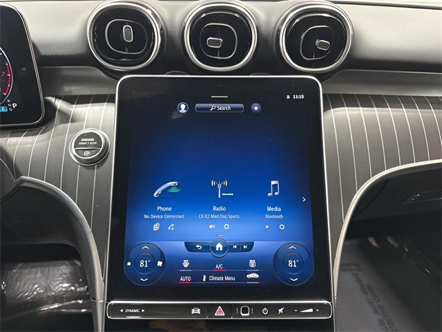 used 2022 Mercedes-Benz C-Class car, priced at $35,881