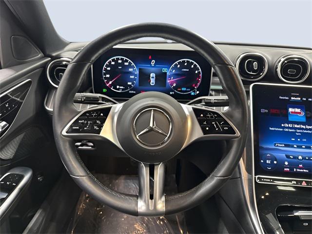 used 2022 Mercedes-Benz C-Class car, priced at $35,881