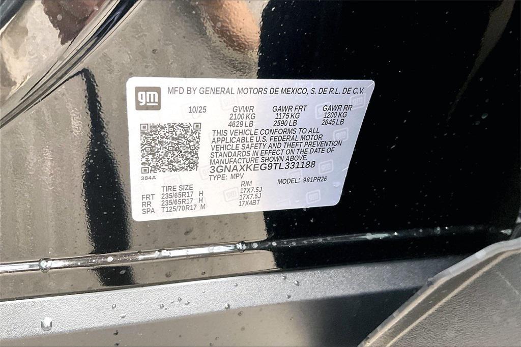 new 2026 Chevrolet Equinox car, priced at $34,290