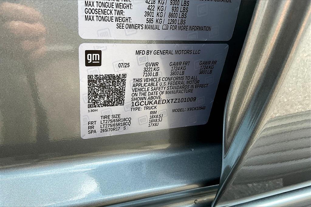 new 2026 Chevrolet Silverado 1500 car, priced at $43,625