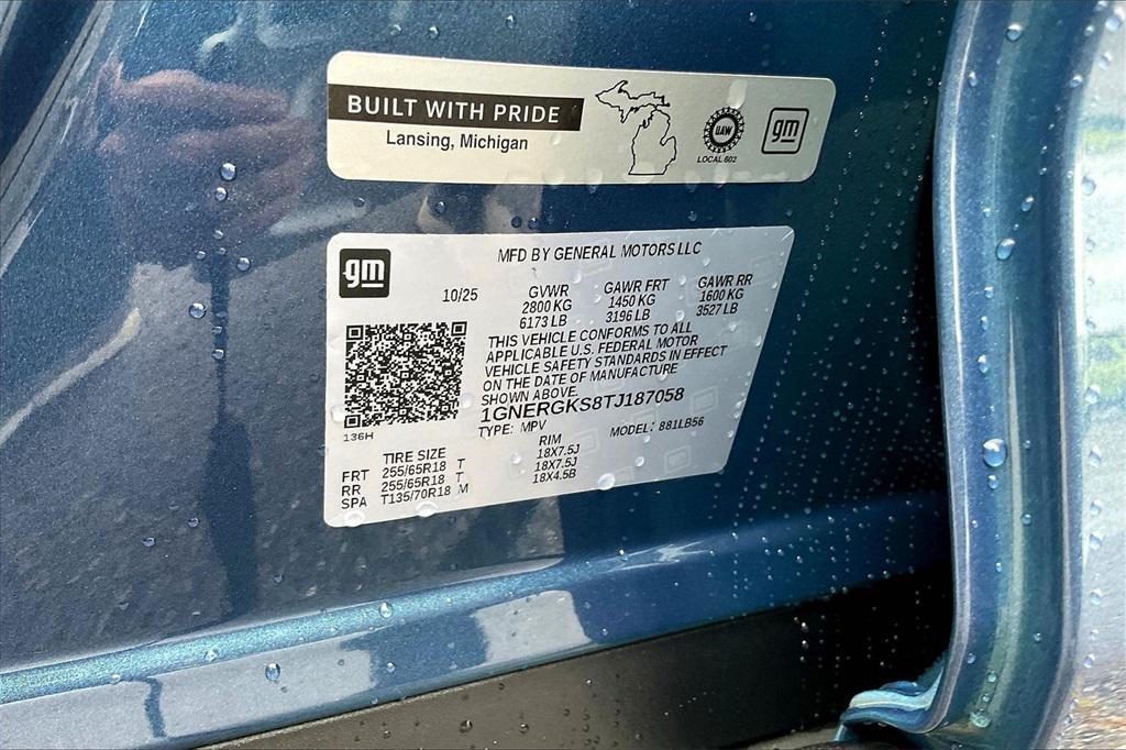 new 2026 Chevrolet Traverse car, priced at $42,845