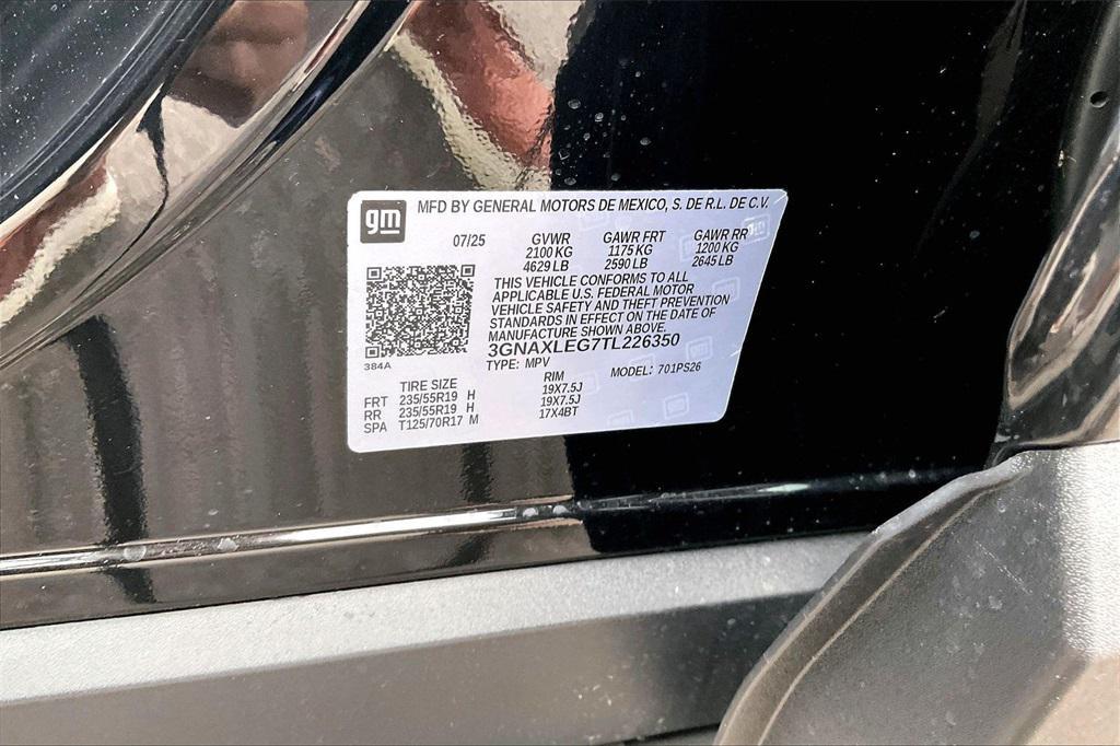 new 2026 Chevrolet Equinox car, priced at $34,155