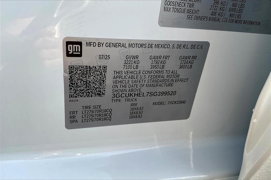 new 2025 Chevrolet Silverado 1500 car, priced at $67,420