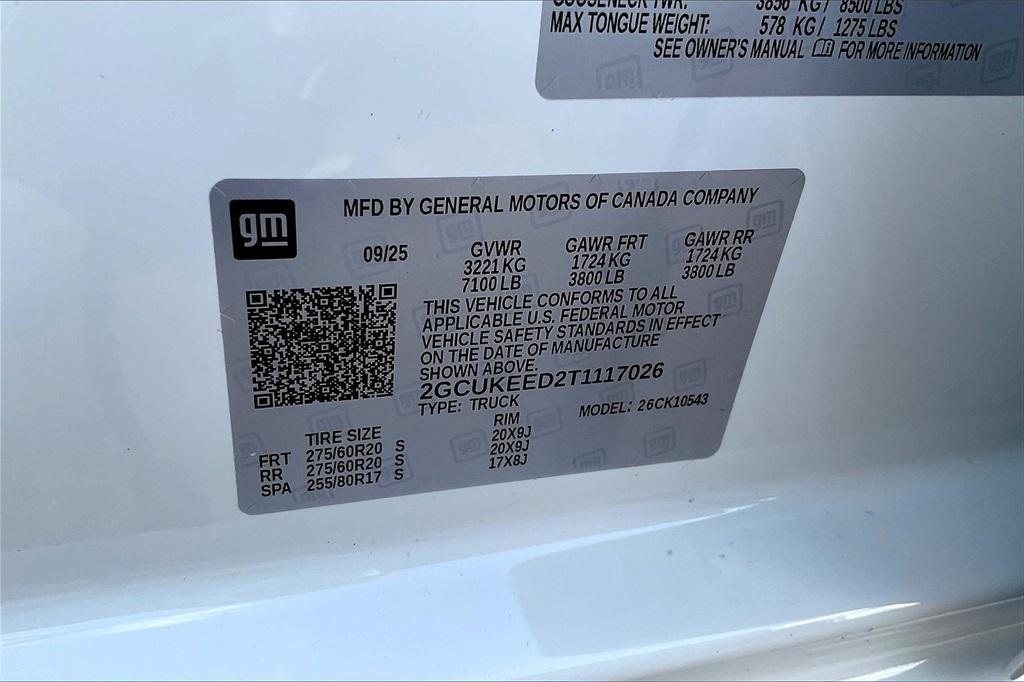 new 2026 Chevrolet Silverado 1500 car, priced at $55,490