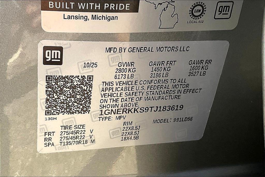 new 2026 Chevrolet Traverse car, priced at $55,920