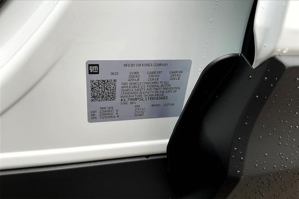 new 2026 Chevrolet TrailBlazer car, priced at $25,825