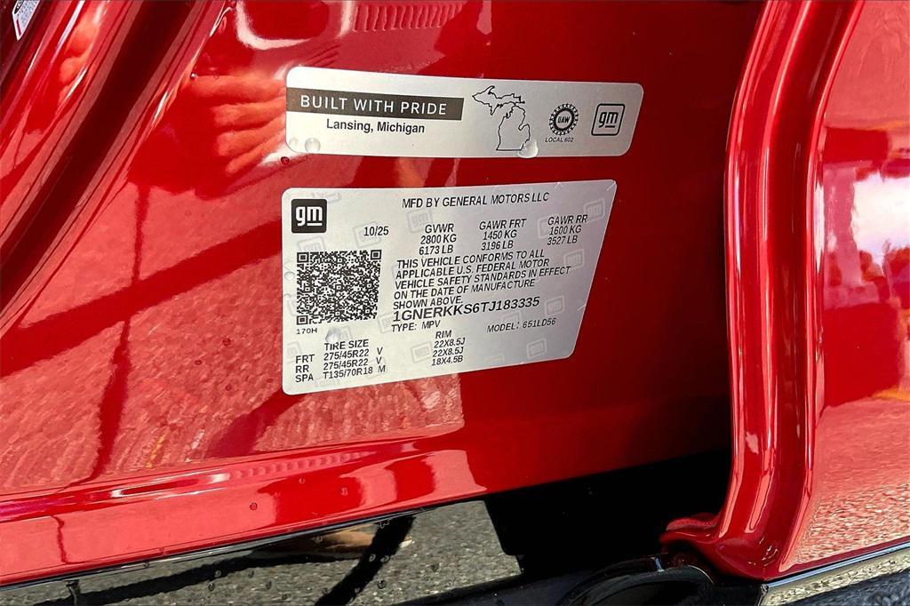 new 2026 Chevrolet Traverse car, priced at $56,415