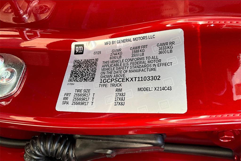 new 2026 Chevrolet Colorado car, priced at $39,255