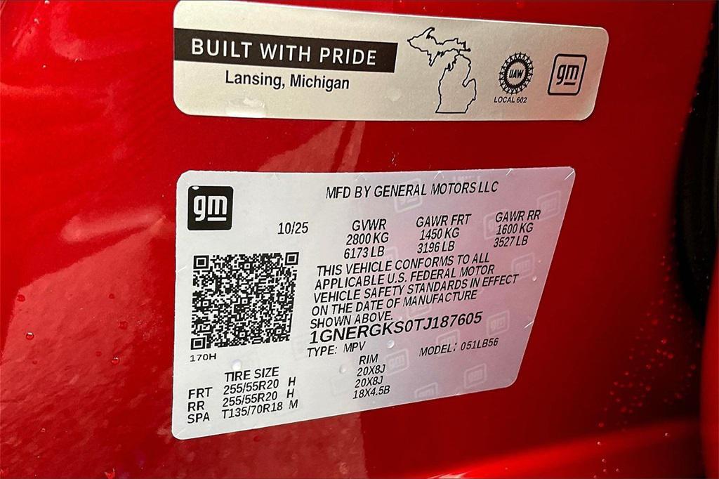 new 2026 Chevrolet Traverse car, priced at $44,625