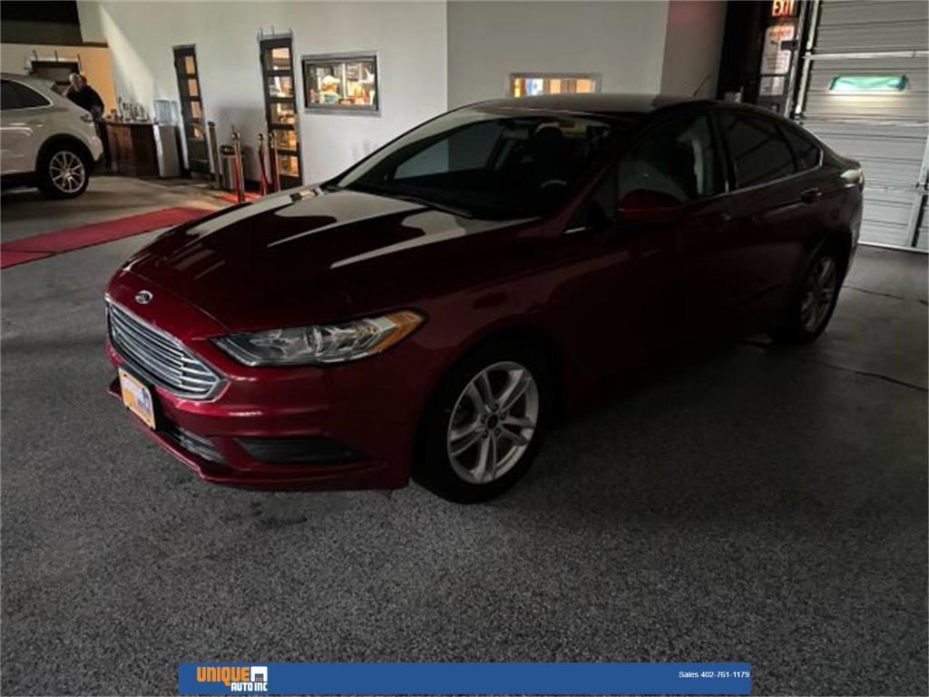 used 2018 Ford Fusion car, priced at $15,490