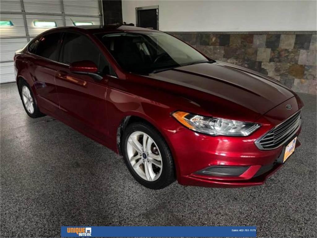 used 2018 Ford Fusion car, priced at $15,490