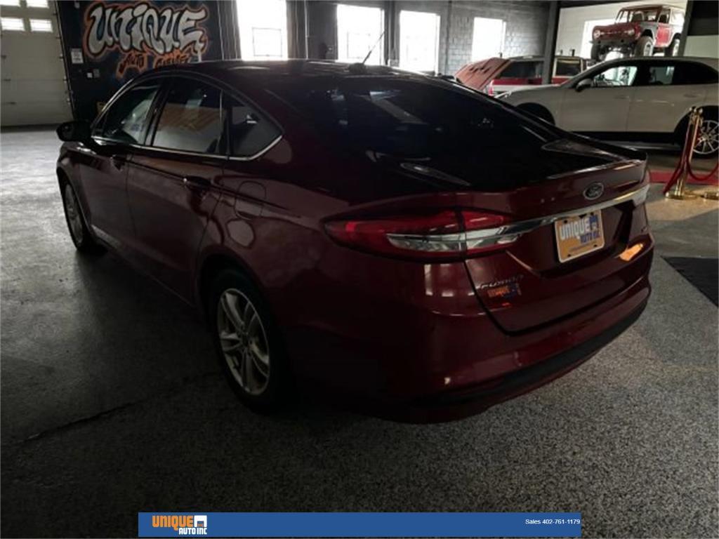 used 2018 Ford Fusion car, priced at $15,490