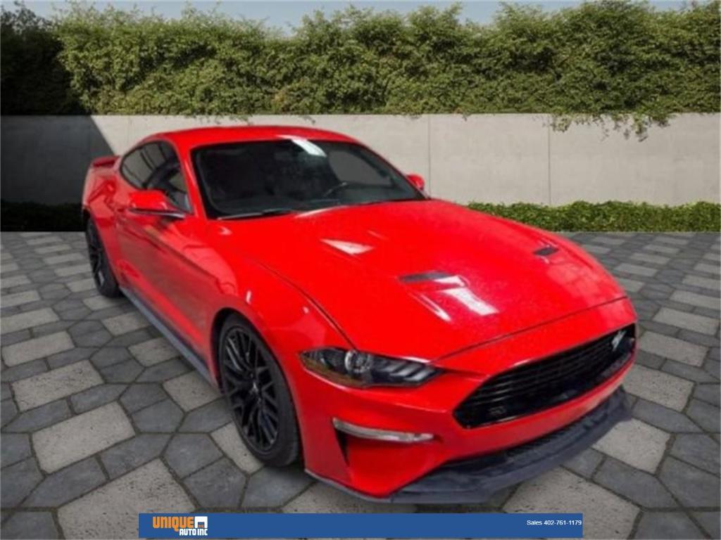 used 2019 Ford Mustang car, priced at $27,450