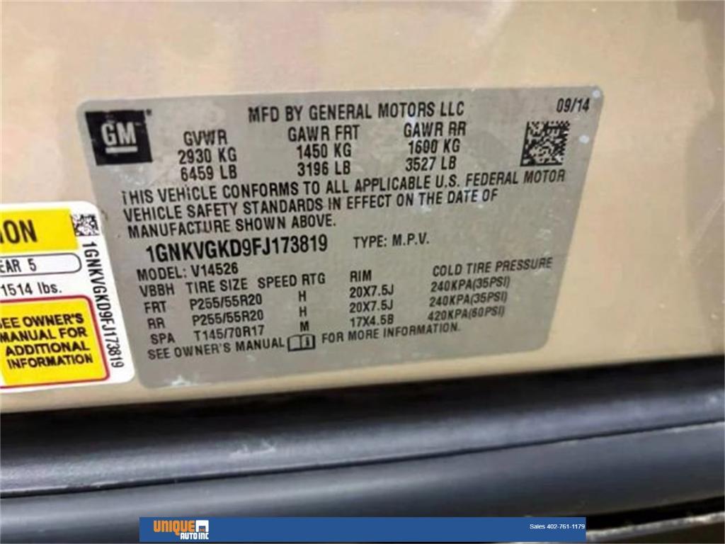 used 2015 Chevrolet Traverse car, priced at $9,200