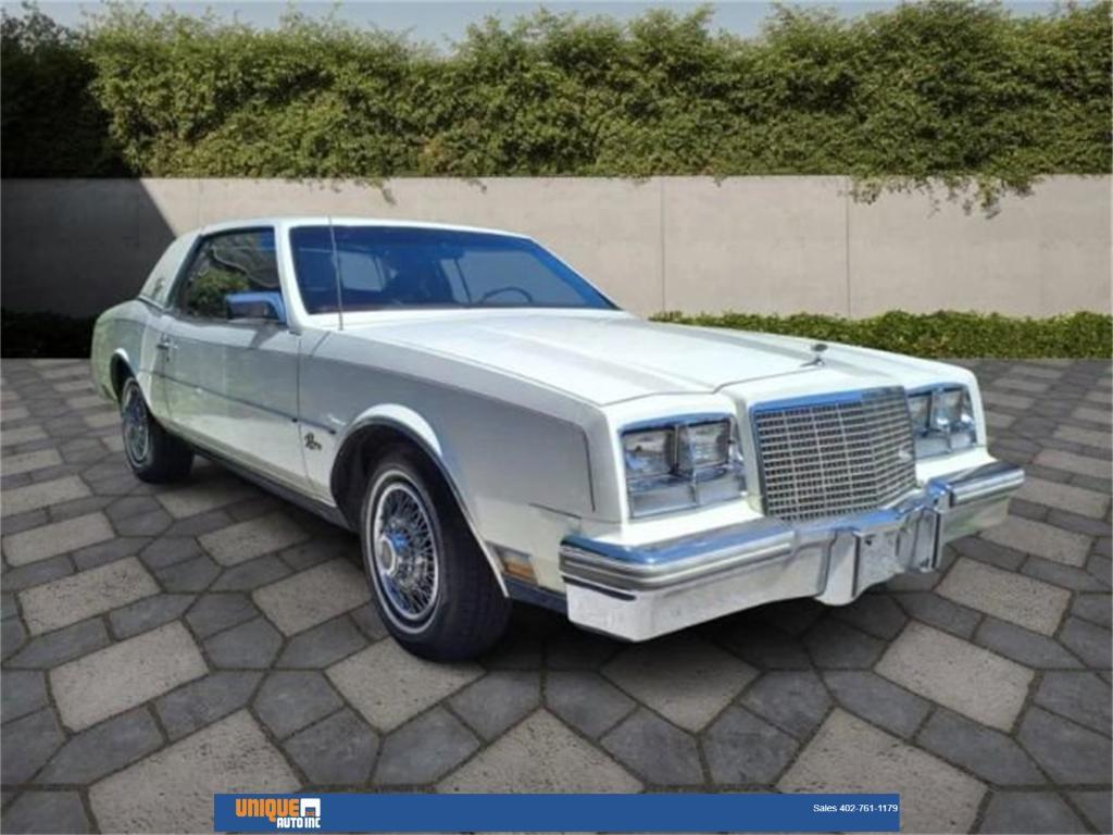 used 1981 Buick Riviera car, priced at $7,800