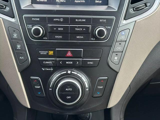 used 2017 Hyundai Santa Fe car, priced at $12,950