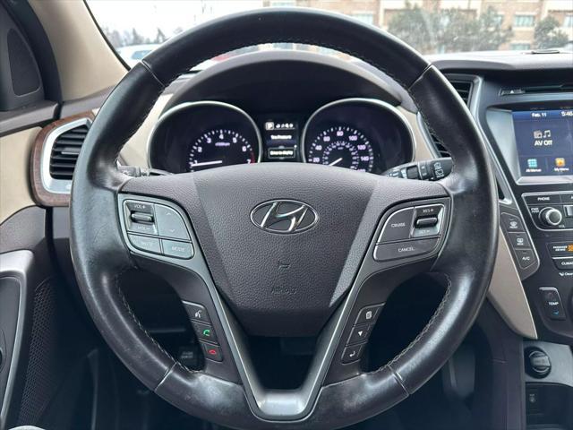 used 2017 Hyundai Santa Fe car, priced at $12,950
