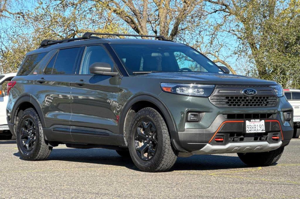 used 2022 Ford Explorer car, priced at $33,240