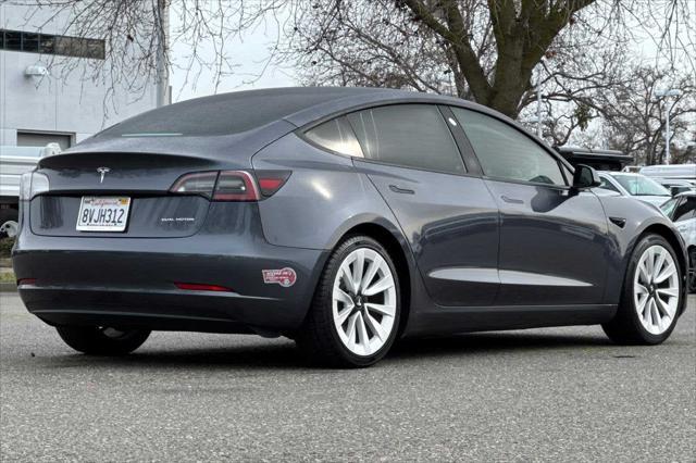 used 2021 Tesla Model 3 car, priced at $27,495