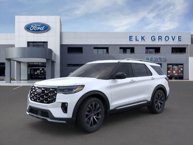 new 2025 Ford Explorer car, priced at $60,885