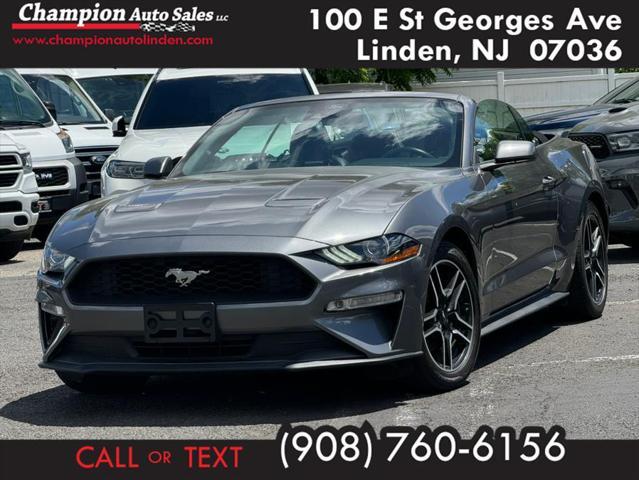 used 2021 Ford Mustang car, priced at $19,995