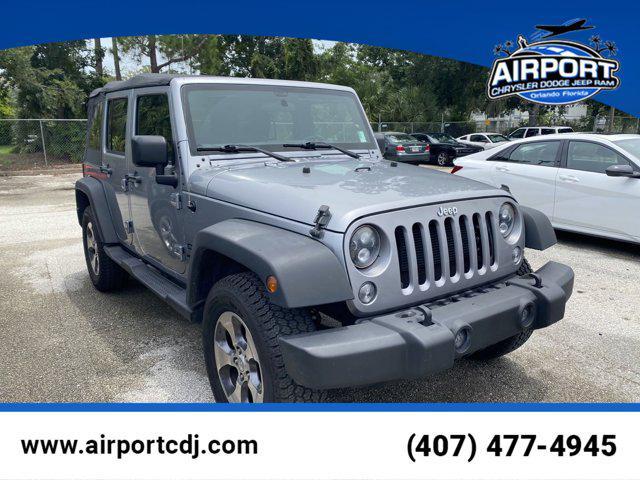 used 2017 Jeep Wrangler Unlimited car, priced at $23,564