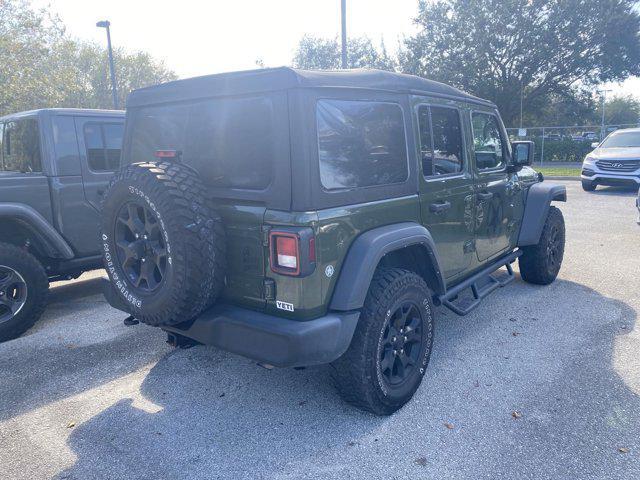 used 2021 Jeep Wrangler car, priced at $28,797