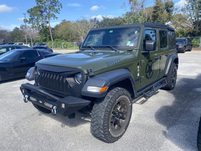 used 2021 Jeep Wrangler car, priced at $28,797