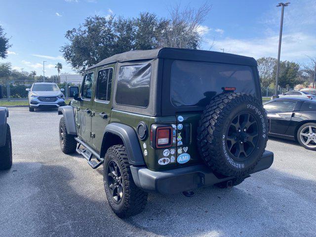 used 2021 Jeep Wrangler car, priced at $28,797