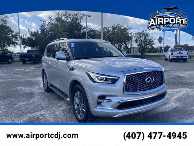 used 2022 INFINITI QX80 car, priced at $36,856