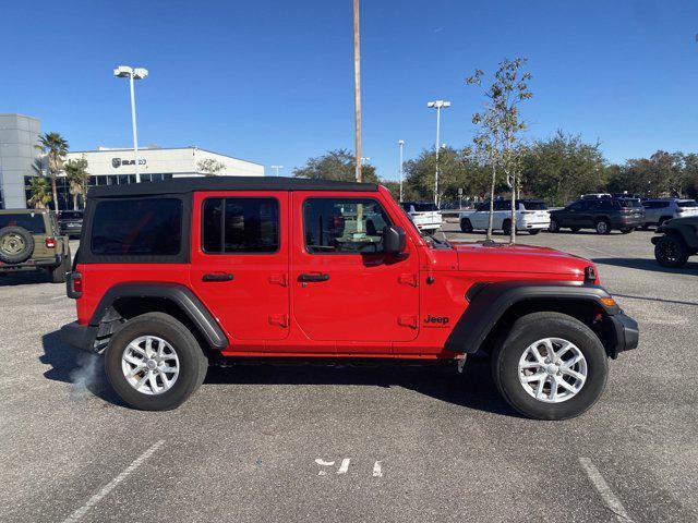 used 2023 Jeep Wrangler car, priced at $30,470