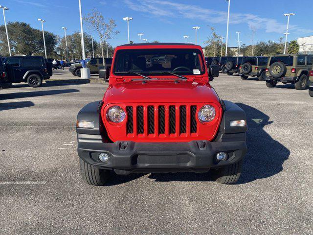 used 2023 Jeep Wrangler car, priced at $30,470