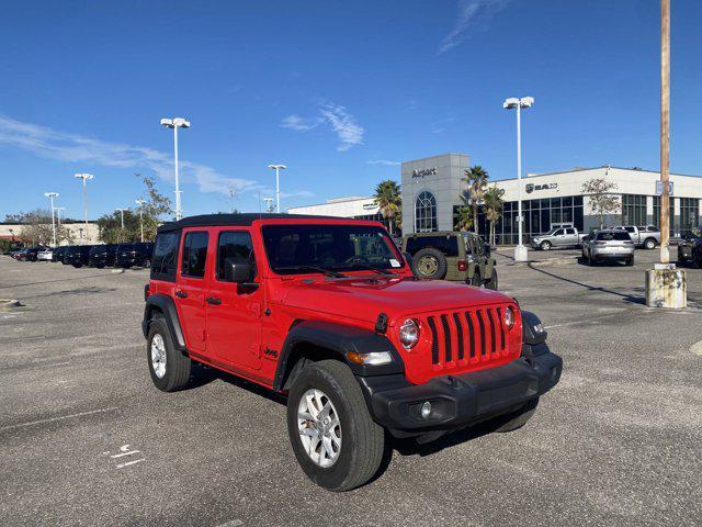 used 2023 Jeep Wrangler car, priced at $30,470