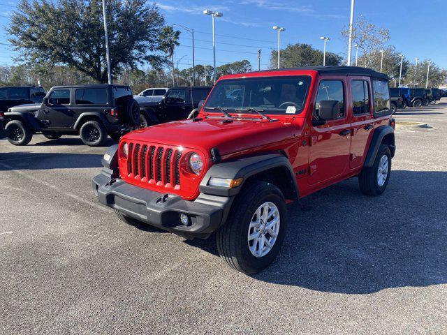 used 2023 Jeep Wrangler car, priced at $30,470