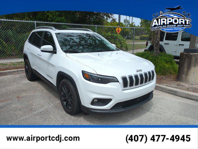 used 2021 Jeep Cherokee car, priced at $18,663